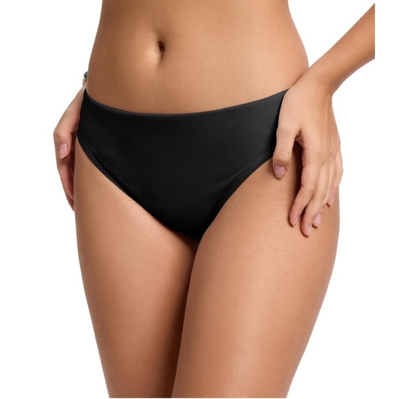 Beautikini Period Swimwear size XXS black low waisted Bikini Menstrual leakproof - Picture 7 of 7